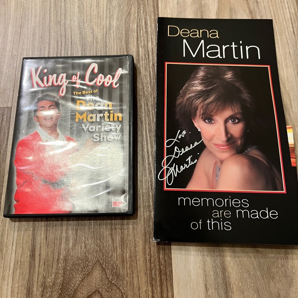 Dean Martin DVD & autographed Deana Martin CD